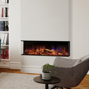 Ontdek de Element4 Elite 125 elektrische haard. Beschikt over een modern design, is energiezuinig en geeft krachtige verwarming voor een luxe woonkamer.