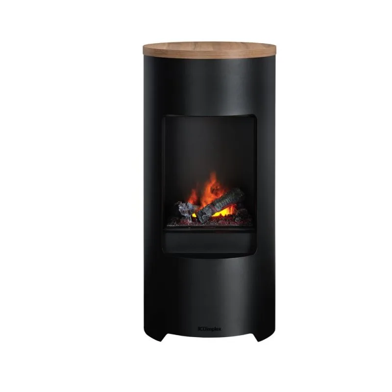 Ontdek de Dimplex Fyr 127 elektrische haard. Beschikt over een modern design, is energiezuinig en verspreid krachtige verwarming voor een sfeervolle woonkamer.