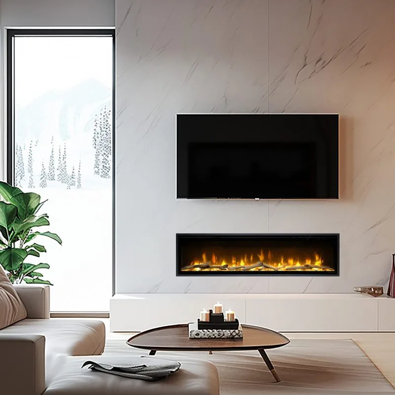 De Dimplex Ignite Evolve 74 combineert een modern design met realistische vlammen en instelbare warmte. Perfect voor een sfeervol en stijlvol interieur!
