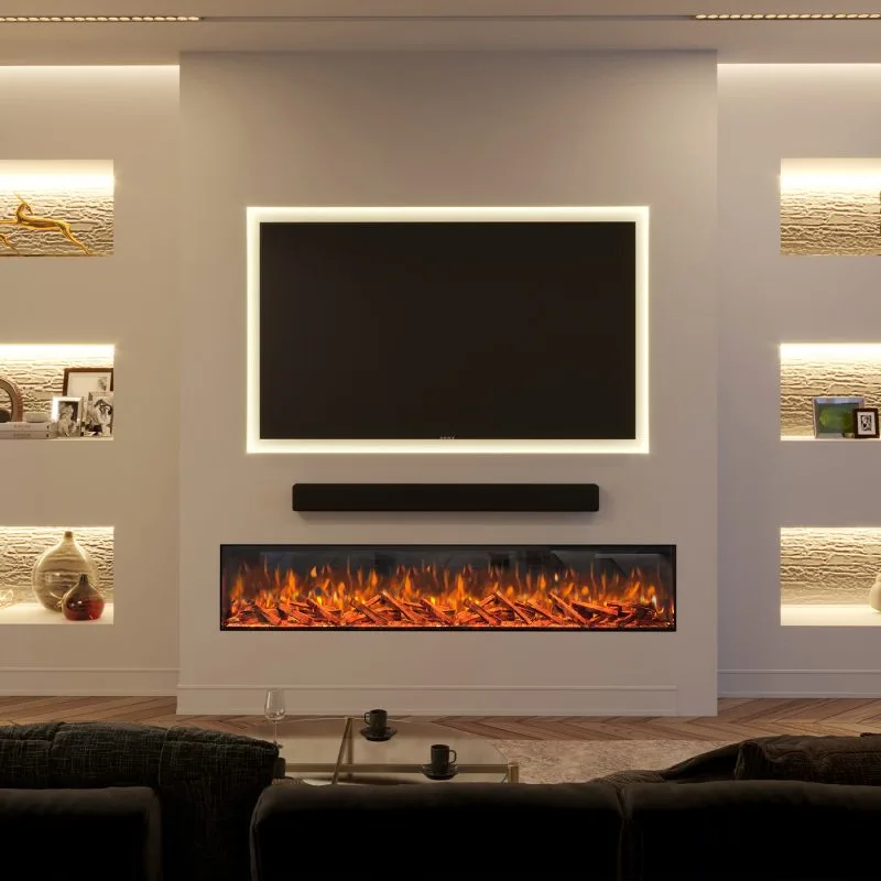 De Fair Fires Tru Vizion Pano 2000 biedt panoramavlammen, luxe design en energie-efficiëntie. Perfect voor grote interieurs en sfeervolle kamers.