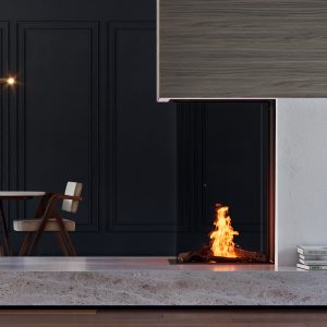 Ontdek de Element4 Sky Medium roomdivider bio-ethanolhaard. Modern design, energiezuinig en de perfecte scheiding voor je woonkamer.