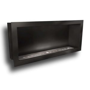 Ontdek de Icon Fires Slimline Firebox 1350 met Slimline 1100 Brander bio ethanol haard. Luxe, energiezuinig, milieuvriendelijk en zonder rookkanaal.